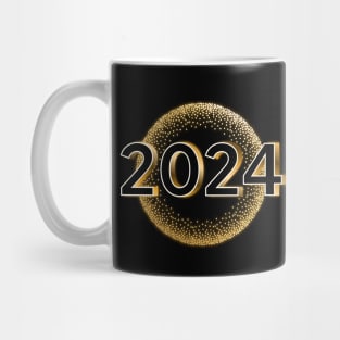 Happy New Year - Gold 2024 Glamour Mug